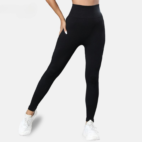 Calça legging feminina esportes academia yoga cintura alta com elasticidade